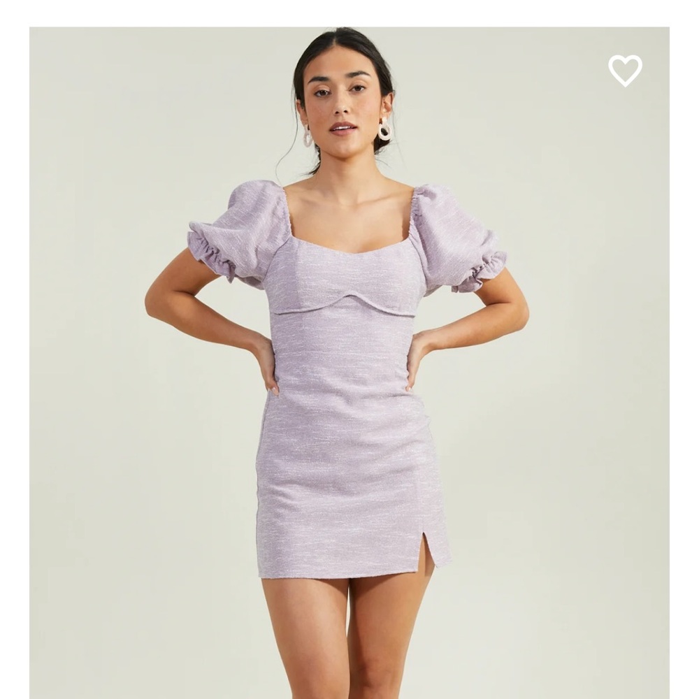 NWT Women's Alter'd State Lilac Purple Mini Dress Size M but fits like a small
